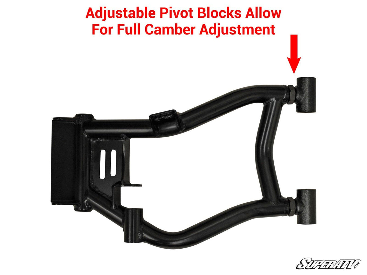 Polaris RZR 4 800 High Clearance 1.5" Rear Offset A-Arms – fits Polaris RZR S 800