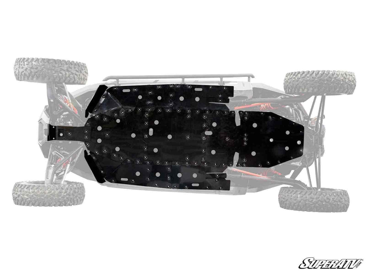 Polaris RZR Turbo R 4 Full Skid Plate – fits Polaris RZR Turbo R 4