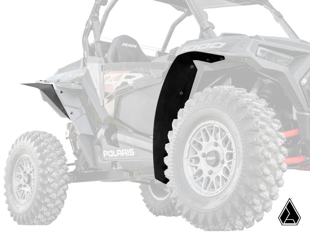 Assault Industries Low Profile Fender Flares for Polaris RZR XP Turbo S – fits Polaris RZR XP 4 Turbo S
