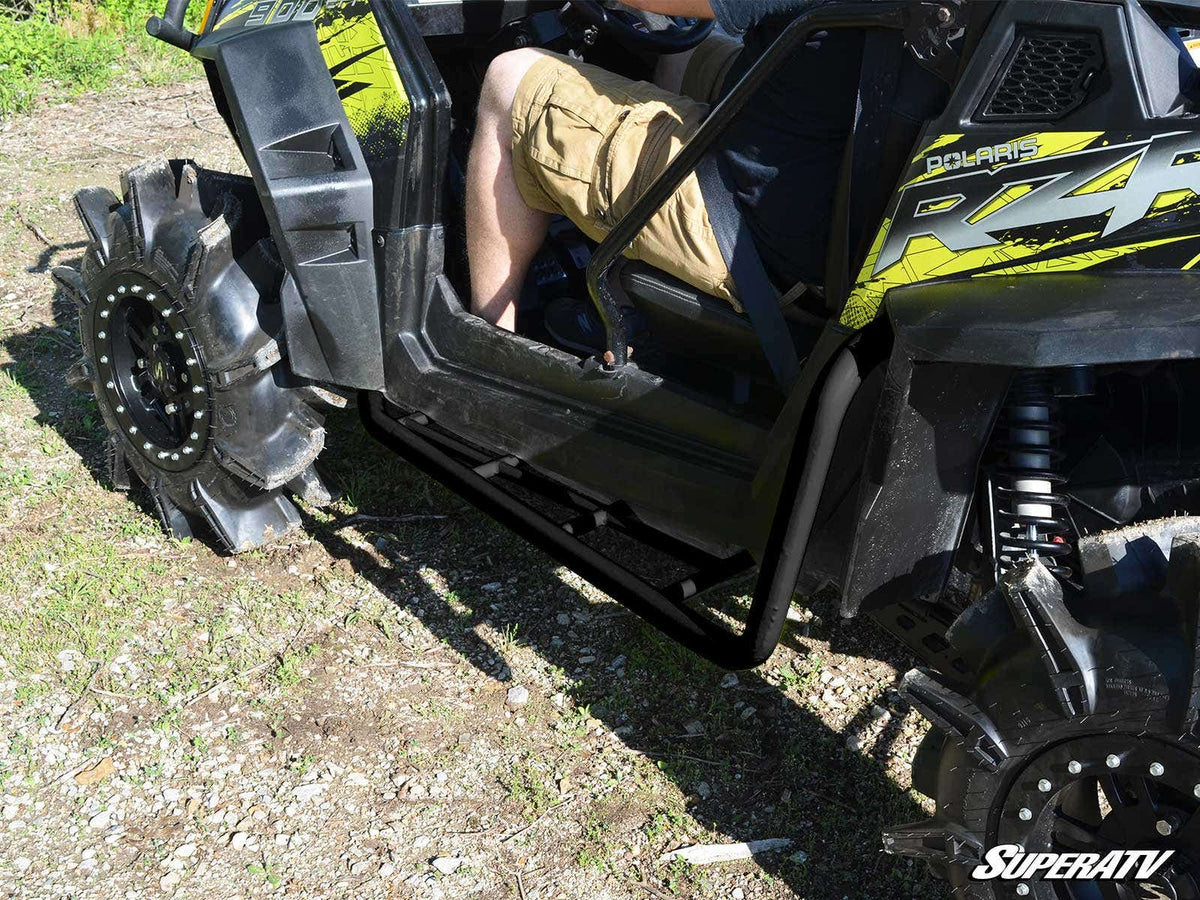 Polaris RZR XP 900 Heavy Duty Rock Sliding Nerf Bars – fits Polaris RZR XP 900 (view 2)
