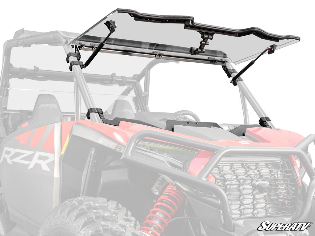 Polaris RZR XP S Scratch-Resistant Flip Windshield – fits Polaris RZR XP S