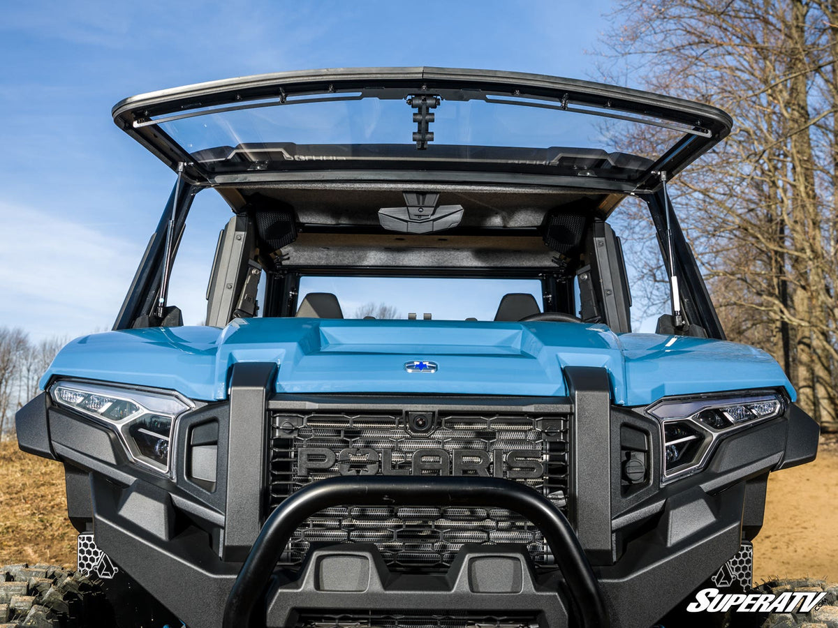 Polaris Xpedition Scratch-Resistant Flip Windshield – fits Polaris Xpedition ADV 5