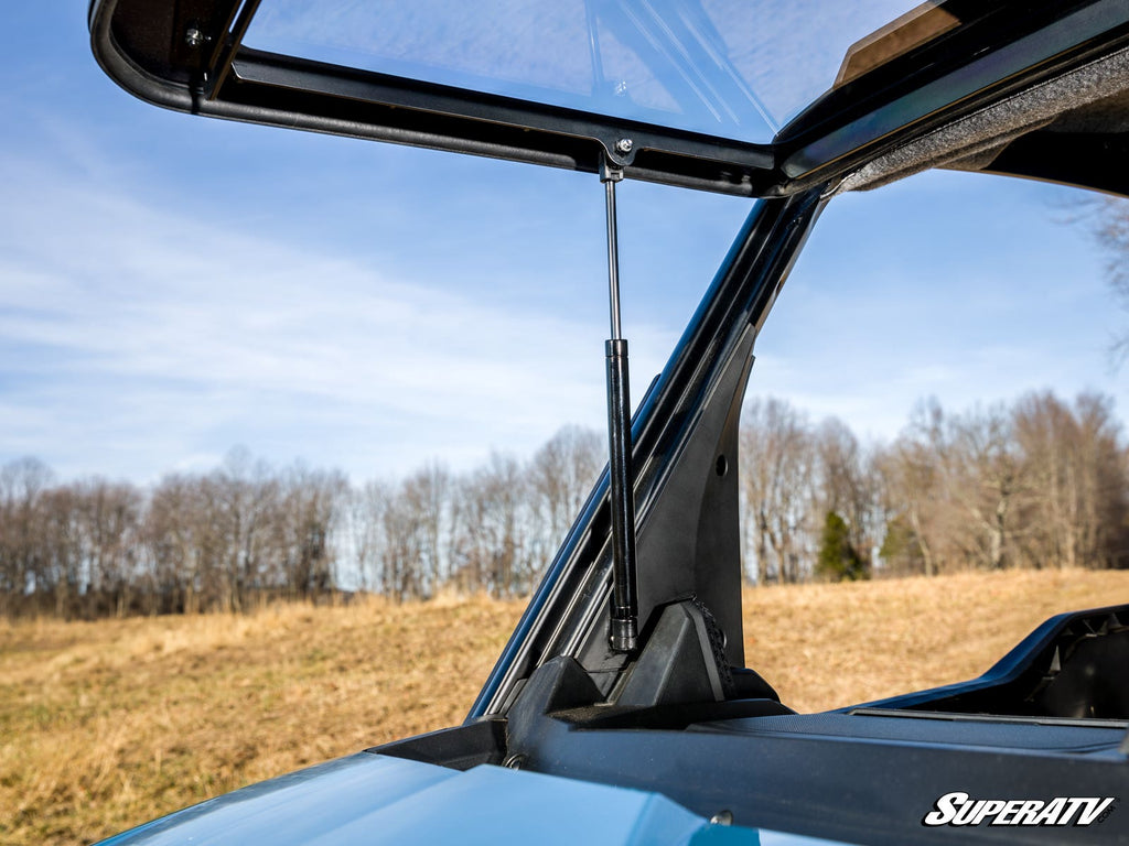 Polaris Xpedition Scratch-Resistant Flip Windshield – fits Polaris Xpedition ADV 5 (view 6)