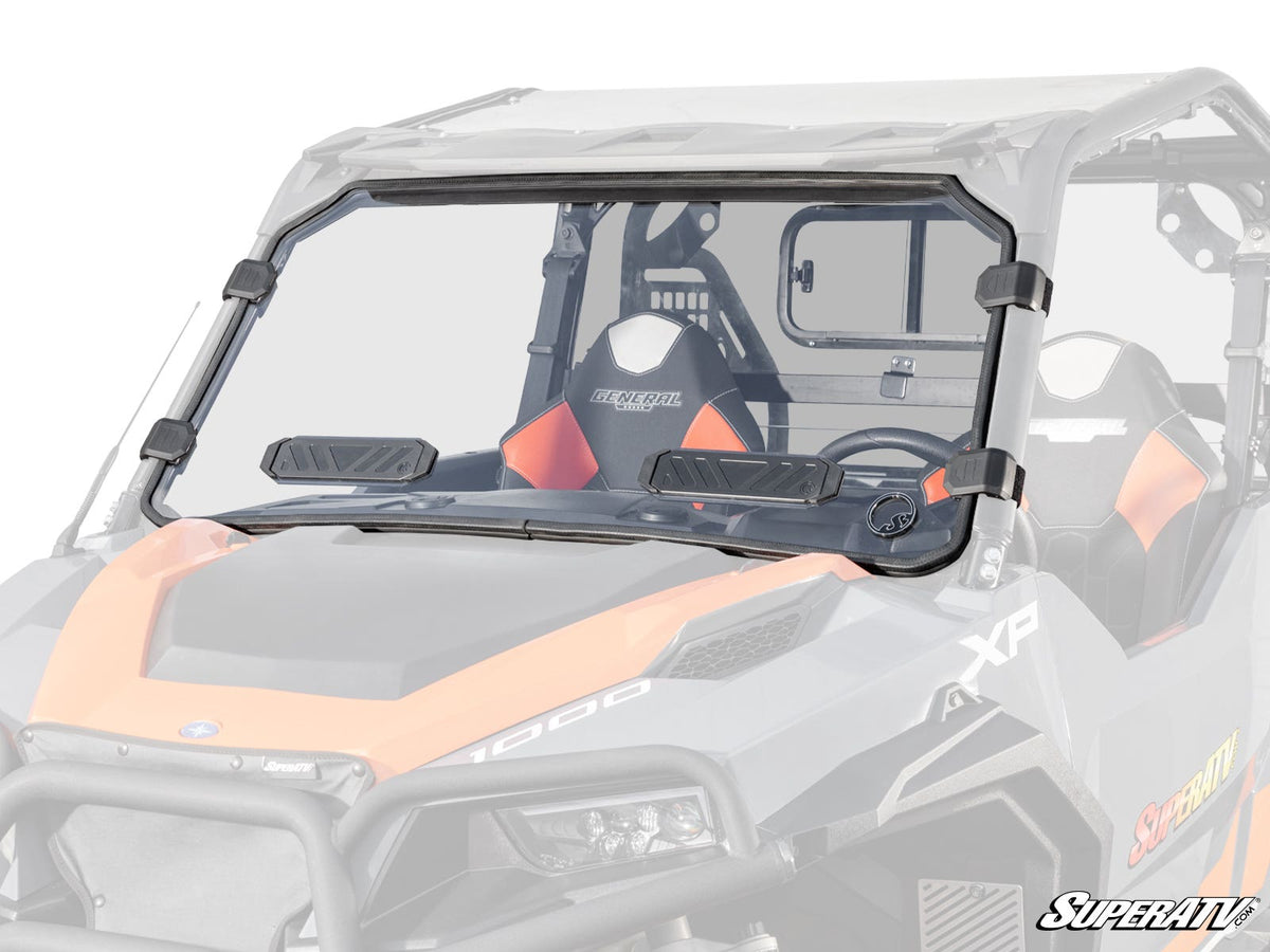 Polaris General Vented Full Windshield – fits Polaris General 1000