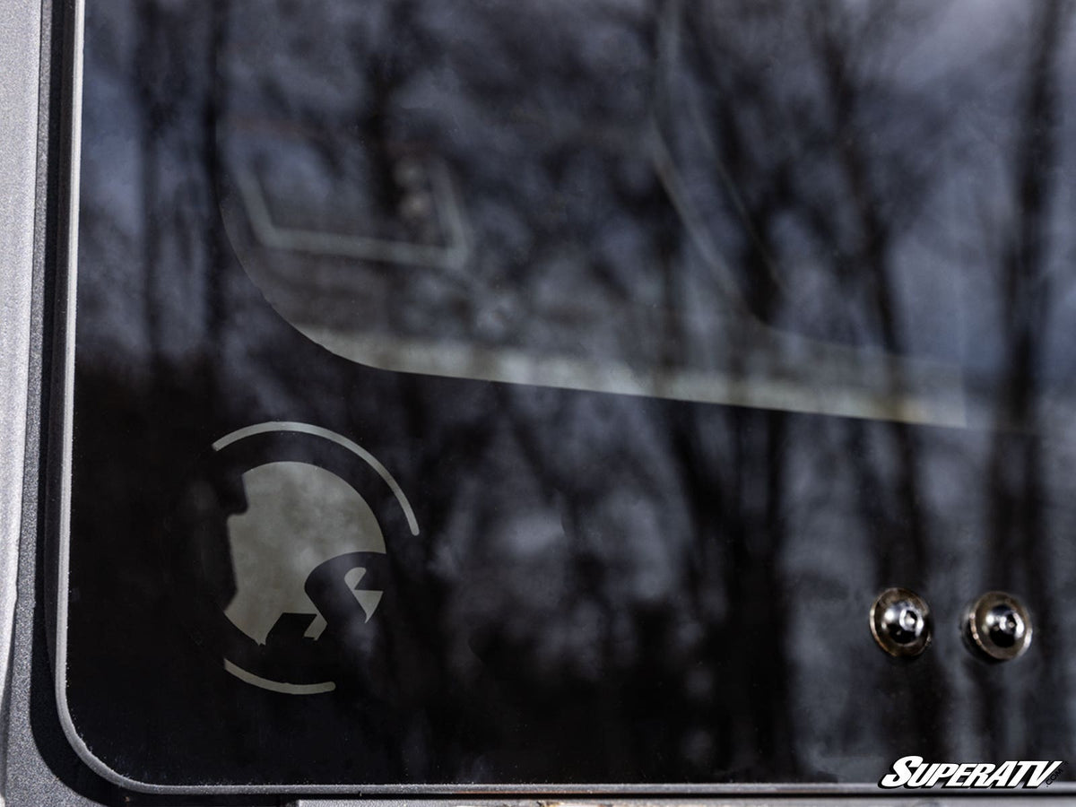Polaris Ranger 1000 Glass Sliding Rear Windshield