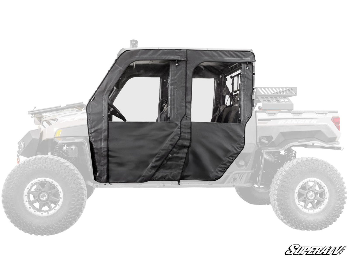 Polaris Ranger XP 1000 Crew Primal Soft Cab Enclosure Doors – fits Polaris Ranger Crew XP 1000
