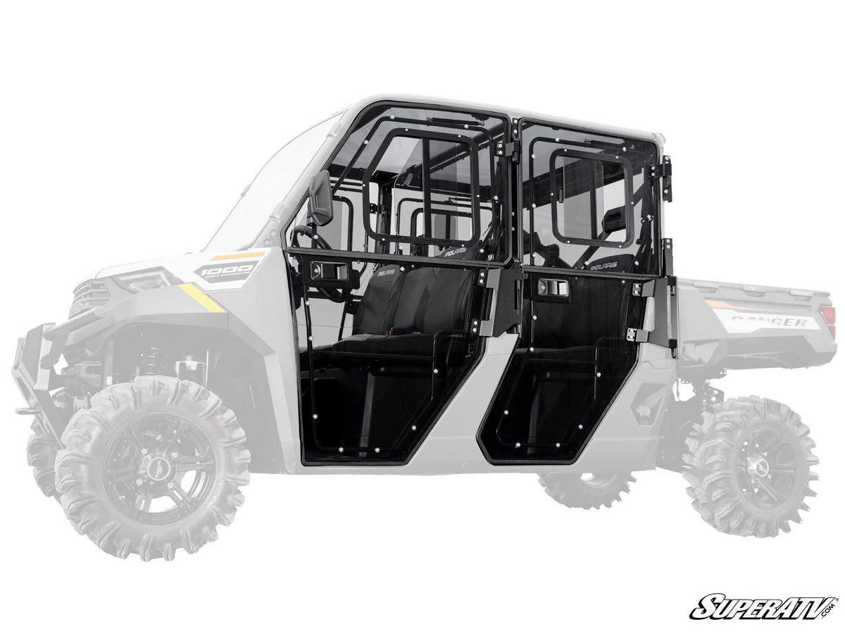 Polaris Ranger Crew 1000 Convertible Cab Enclosure Doors – fits Polaris Ranger Crew 1000