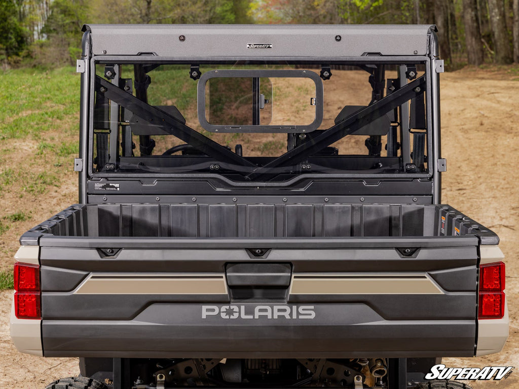 Polaris Ranger XP 1000 Sliding Rear Windshield – fits Polaris Ranger Crew XP 1000 (view 5)