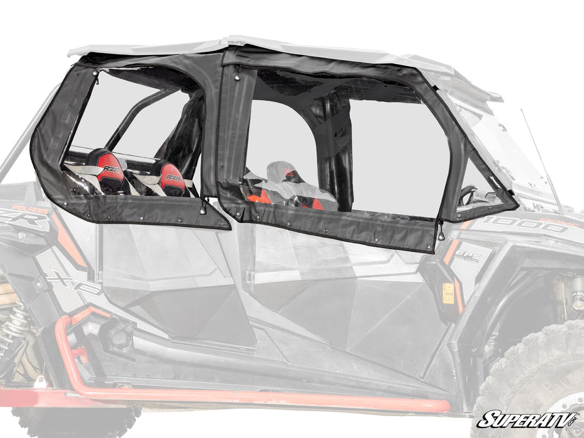 Polaris RZR 4 900 Primal Soft Cab Enclosure Upper Doors – fits Polaris RZR 4 900