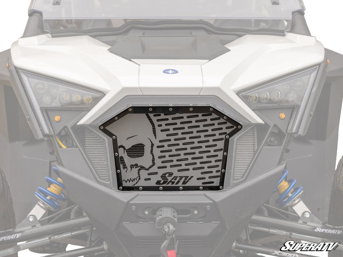 Polaris RZR Turbo R Skull Style Grille Insert – fits Polaris RZR Turbo R