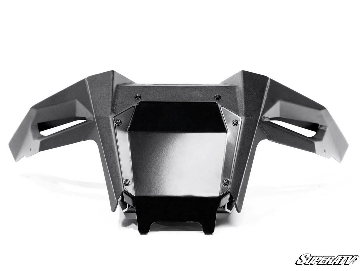 Elektric Offroad Polaris RZR Turbo R Volt Front Winch Bumper—Hammer Black Finish – fits Polaris RZR Turbo R