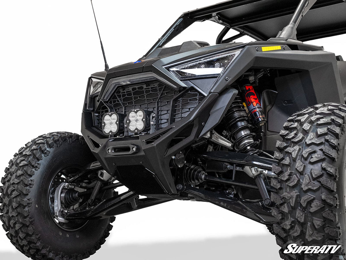 Elektric Offroad Polaris RZR Pro R Volt Front Winch Bumper—Hammer Black Finish – fits Polaris RZR Pro R 4 (view 4)