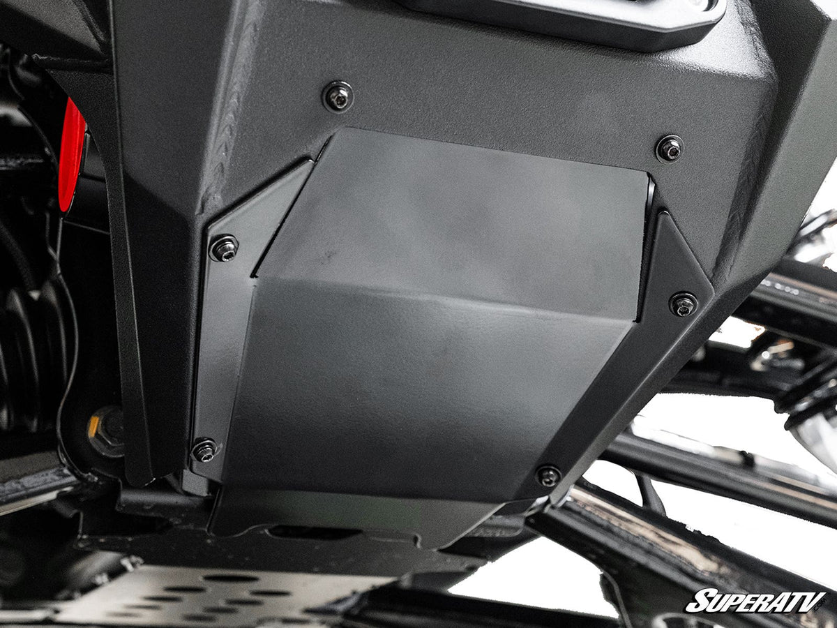 Elektric Offroad Polaris RZR Turbo R Volt Front Winch Bumper—Hammer Black Finish – fits Polaris RZR Turbo R (view 5)