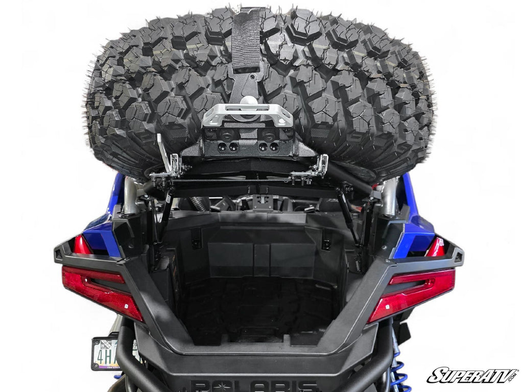 Elektric Offroad Polaris RZR Pro R Amp Rear Tire Rack Rear Bumper Combo – fits Polaris RZR Pro R 4