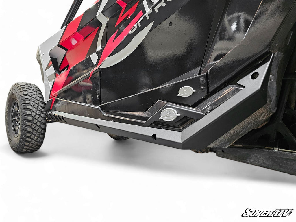 Elektric Offroad Polaris RZR Turbo R 4 Volt Rock Sliders – fits Polaris RZR Turbo R 4 (view 3)