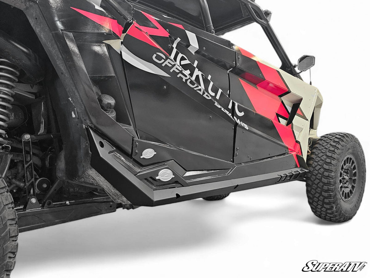 Elektric Offroad Polaris RZR Turbo R 4 Volt Rock Sliders – fits Polaris RZR Turbo R 4 (view 4)