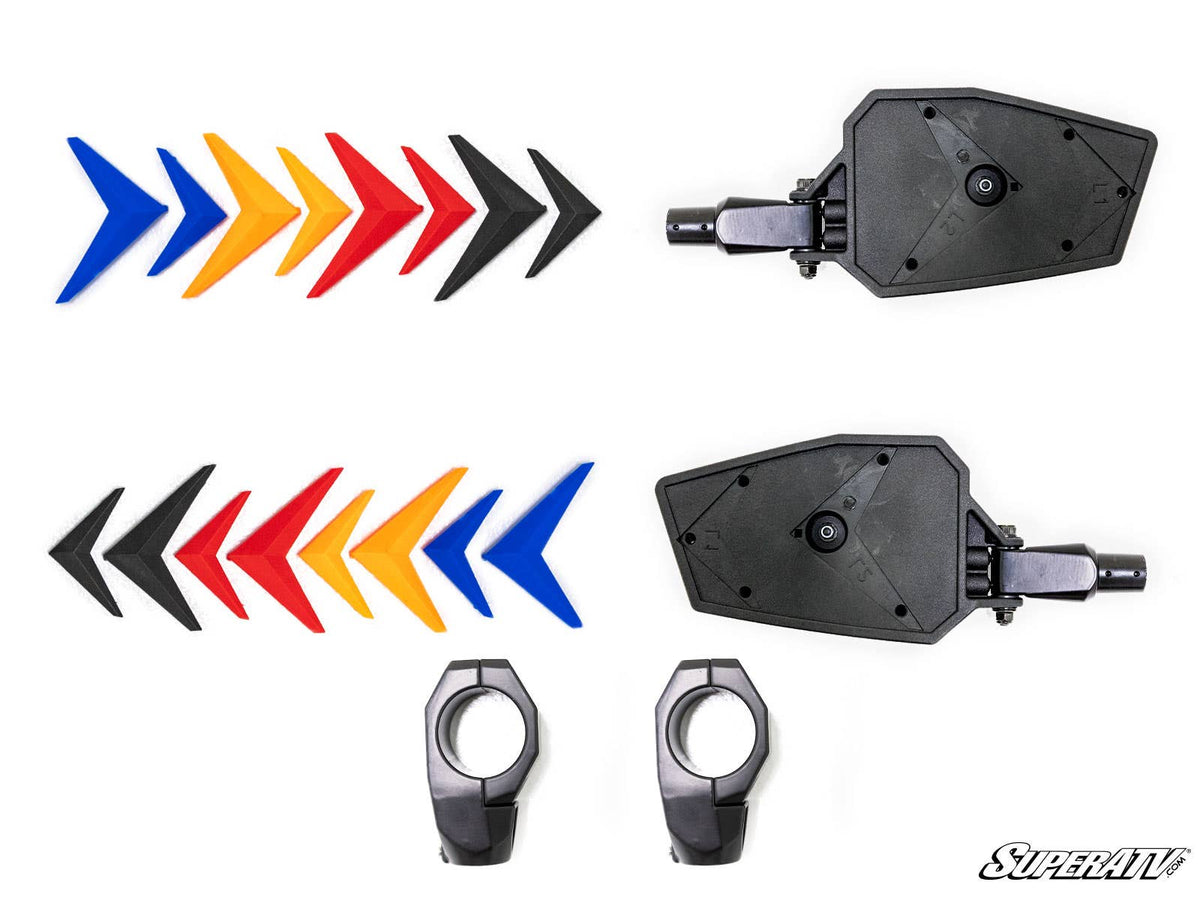 Kawasaki Teryx KRX Seeker Side View Mirrors – fits Kawasaki Teryx KRX4 1000 (view 4)