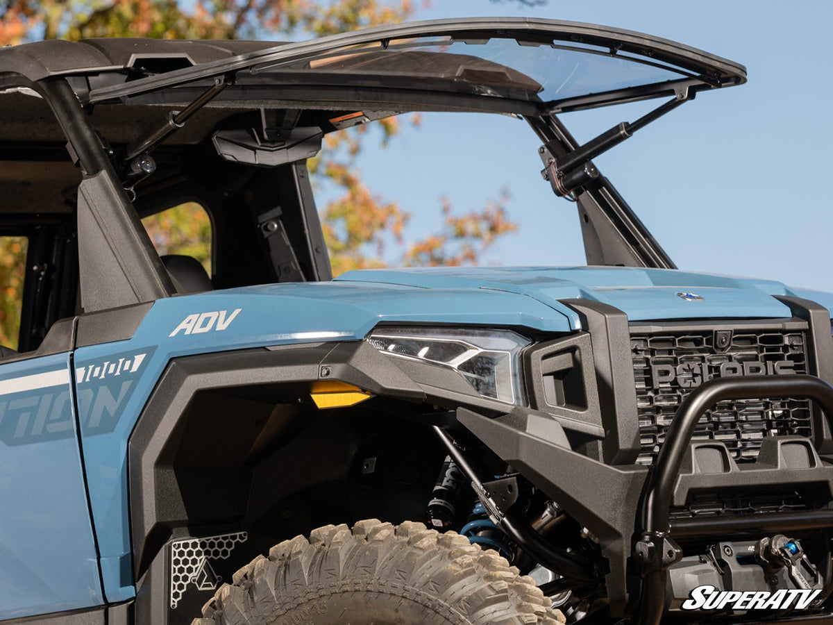 Polaris Xpedition MaxDrive Power Flip Windshield – fits Polaris Xpedition XP 5 (view 8)