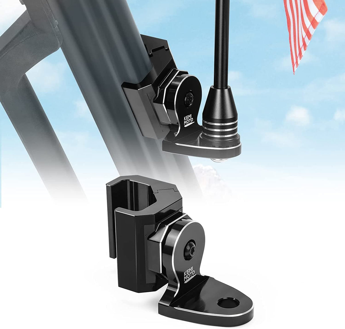 UTV Whip Light Flag Mount for Pro-fit Cage