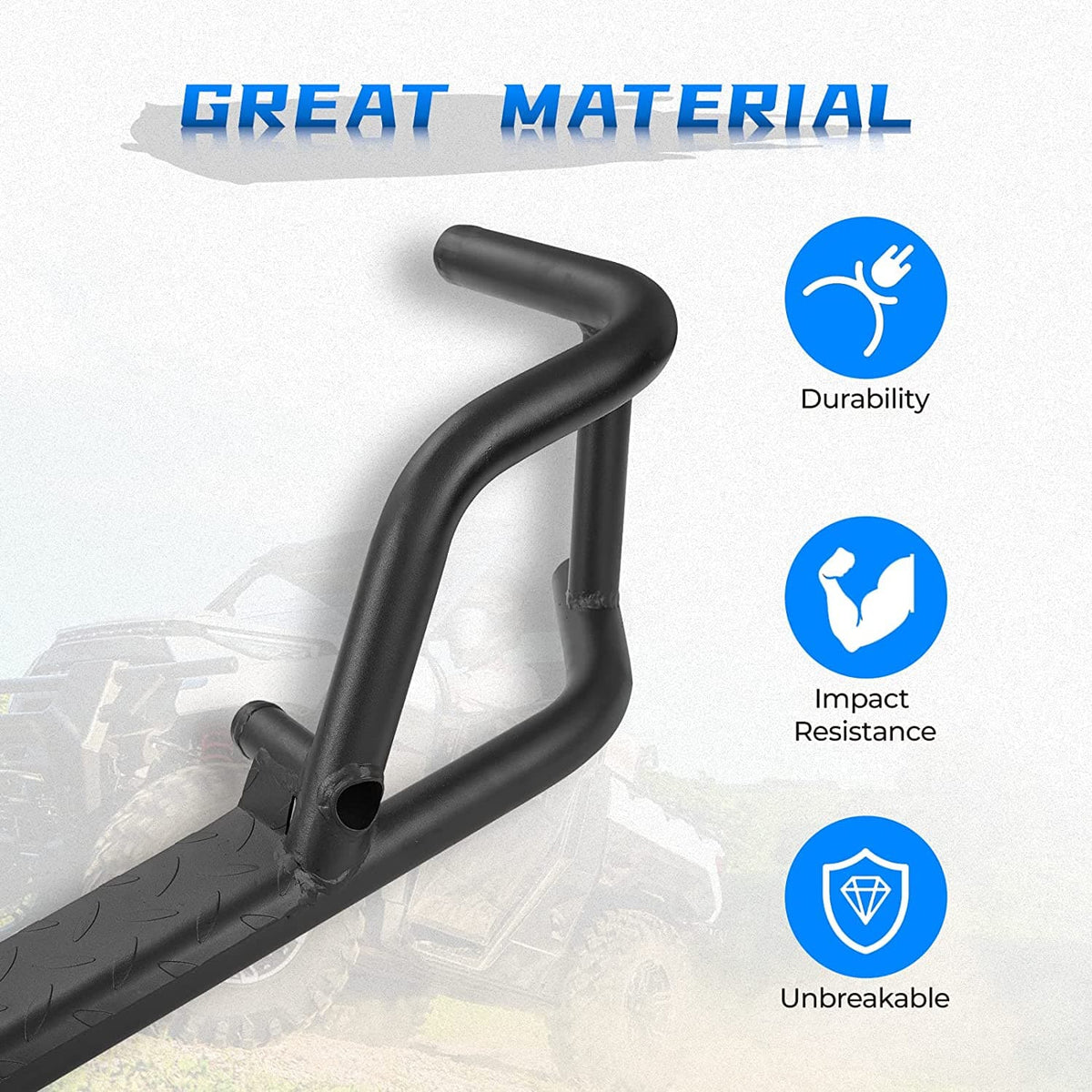 Nerf Bars for Ranger XP 1000 2018-2026 – fits Polaris Ranger (view 5)