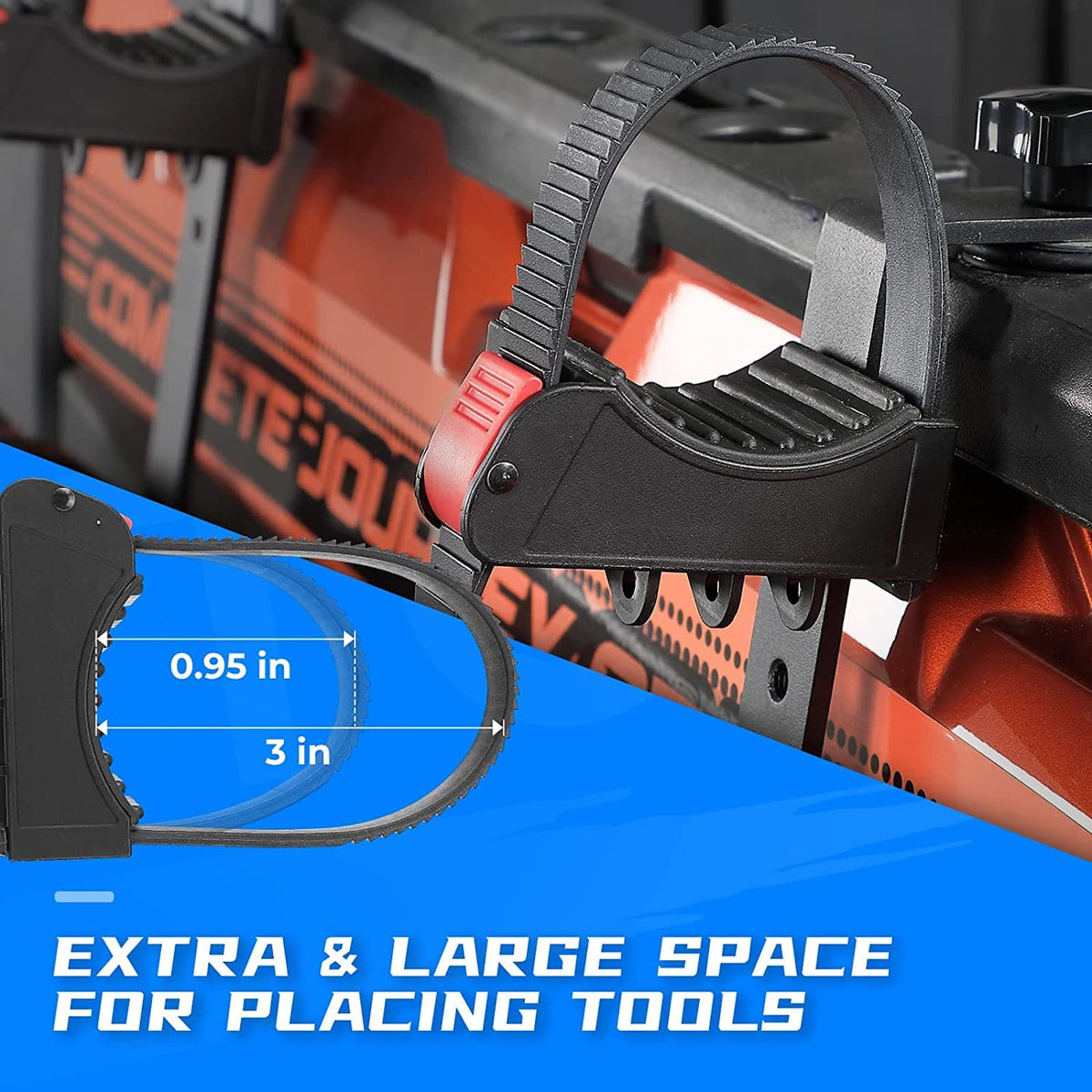 Tool Holder, Bed Shovel Holder for Ranger 1000 900 570 XP/Crew General 2016-2023 – fits Polaris Ranger XP 1000