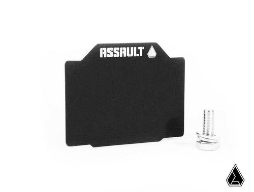 Assault Industries 4" x 3" UTV Registration Plate (Universal) – fits Can-Am Commander (2011-2020)
