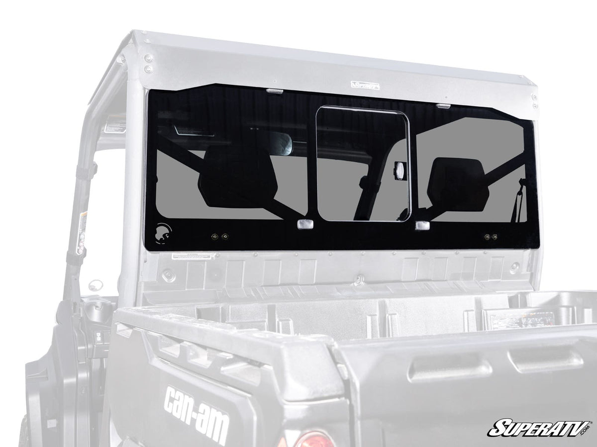 Can-Am Defender HD9 Glass Sliding Rear Windshield – fits Can-Am Defender HD9