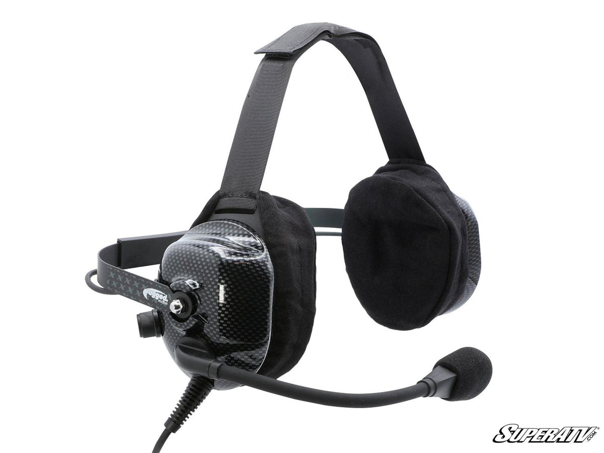 Rugged Radios ULTIMATE Alpha Audio Stereo Headset with Volume Control (OTH and BTH)