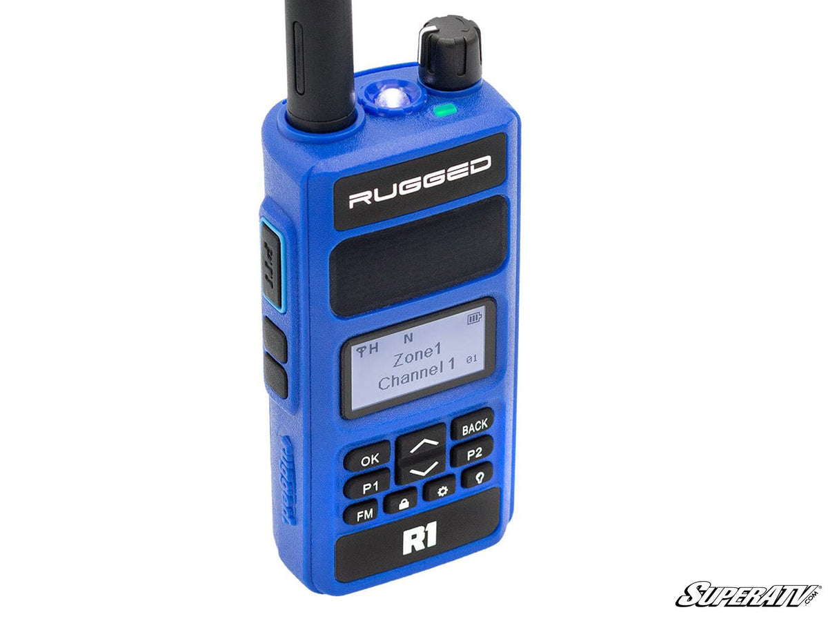 Rugged Radios Rugged R1—Business Band Two-Way Handheld Radio—Digital and Analog
