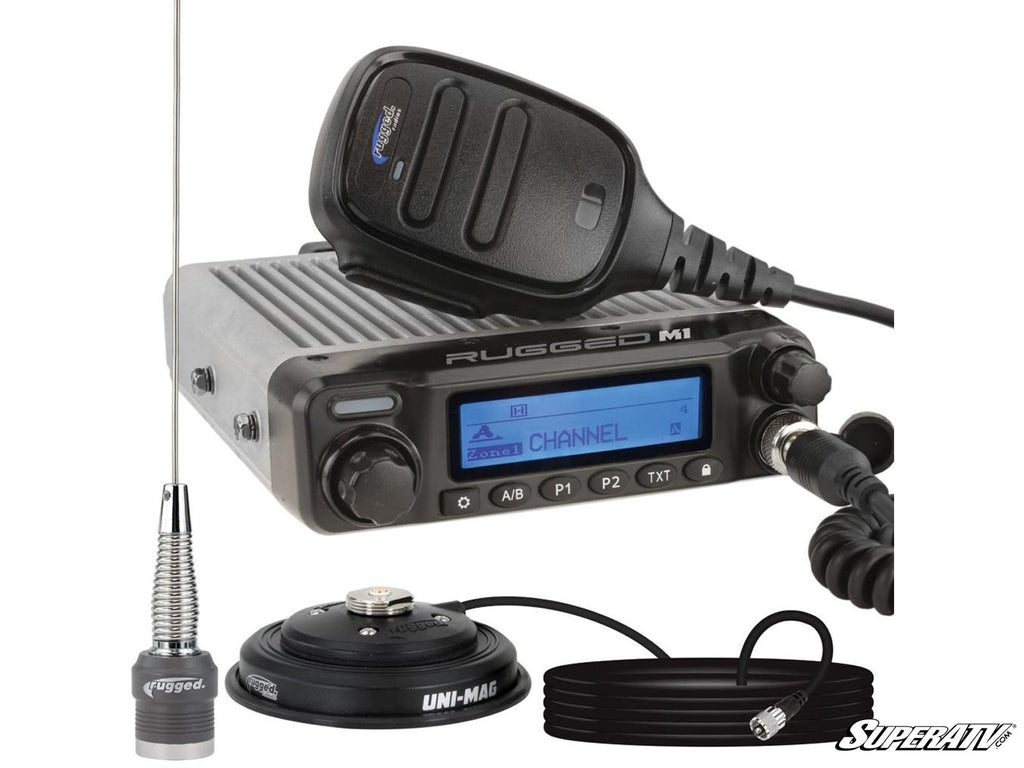 Rugged Radios Race Radio Kit—Rugged RACE SERIES M1 Mobile Radio with Antenna
