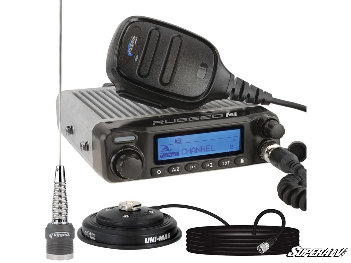 Rugged Radios Race Radio Kit—Rugged RACE SERIES M1 Mobile Radio with Antenna