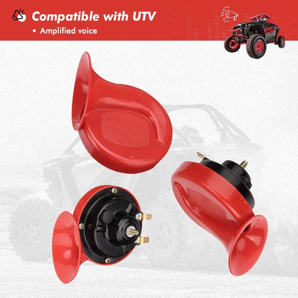 UTV Universal Horn Kit with Rocker Switch 12V