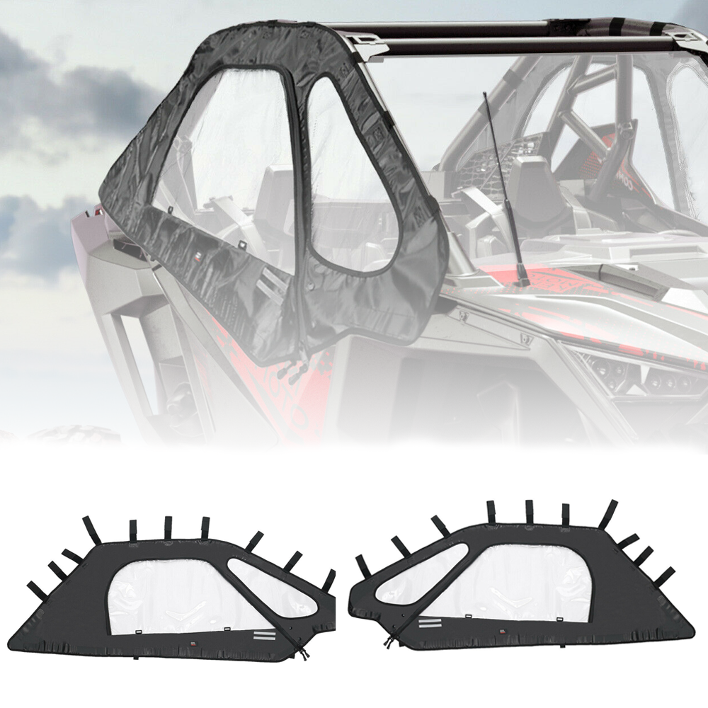 Upgraded Soft Upper Door Cab Enclosure for Polaris RZR PRO XP 2020-2024 – fits Polaris RZR Pro XP