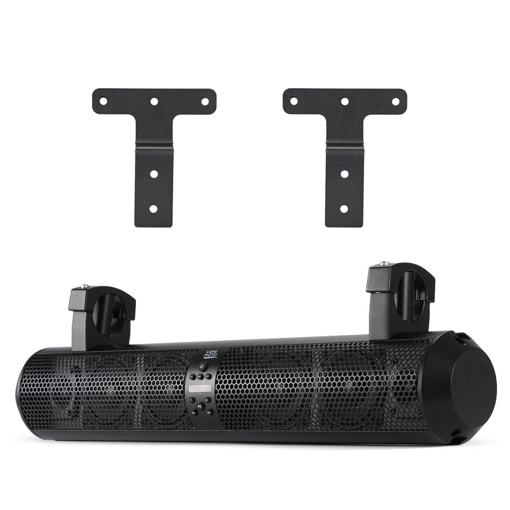 SxS UTV Sound Bar System Bluetooth Speaker 500W 28" Outdoor Marine Soundbars – fits Polaris RZR Pro XP