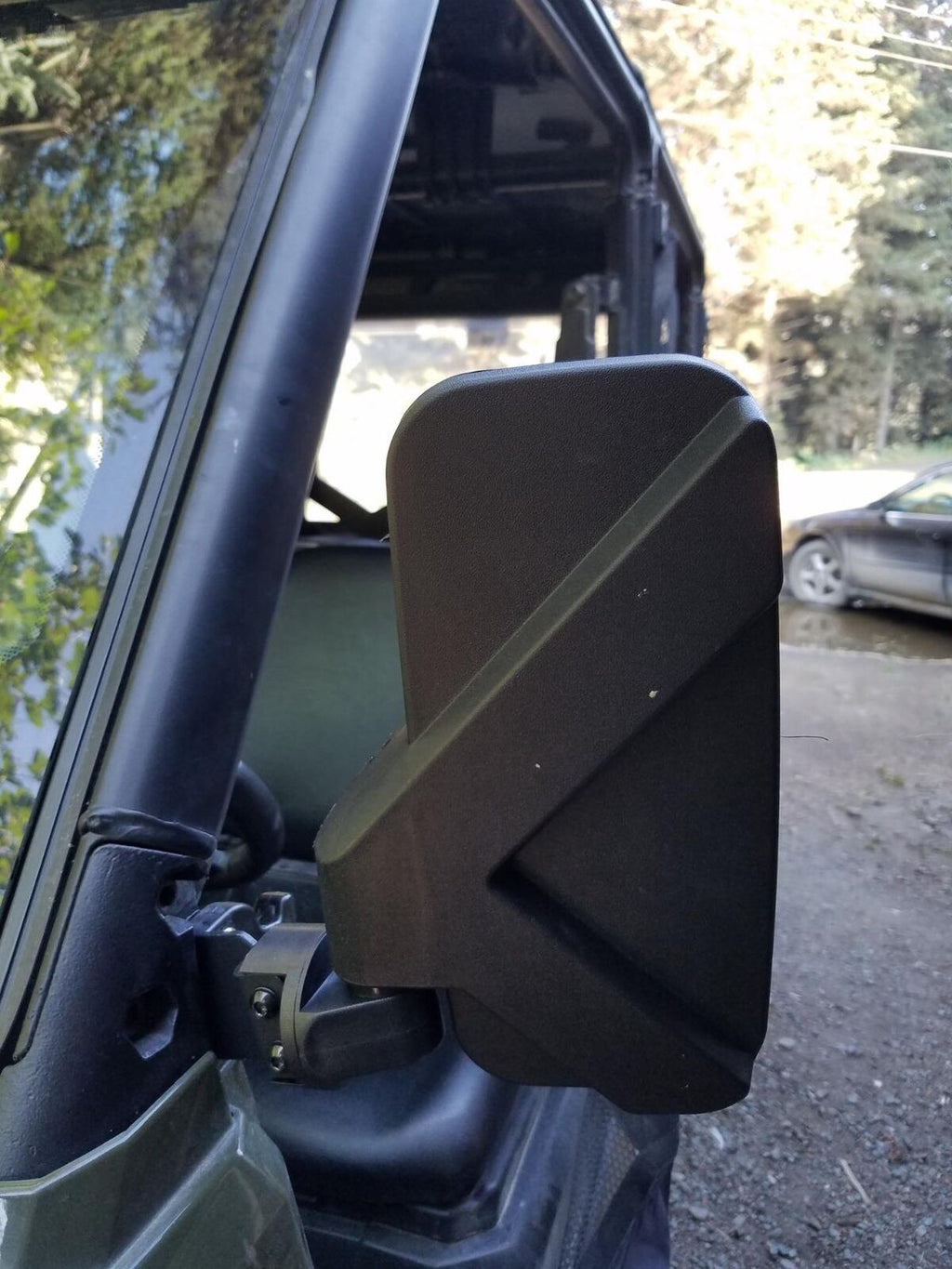 10" Large UTV Side Mirrors w/ Pro-fit cage for Polaris RZR Ranger General UFORCE