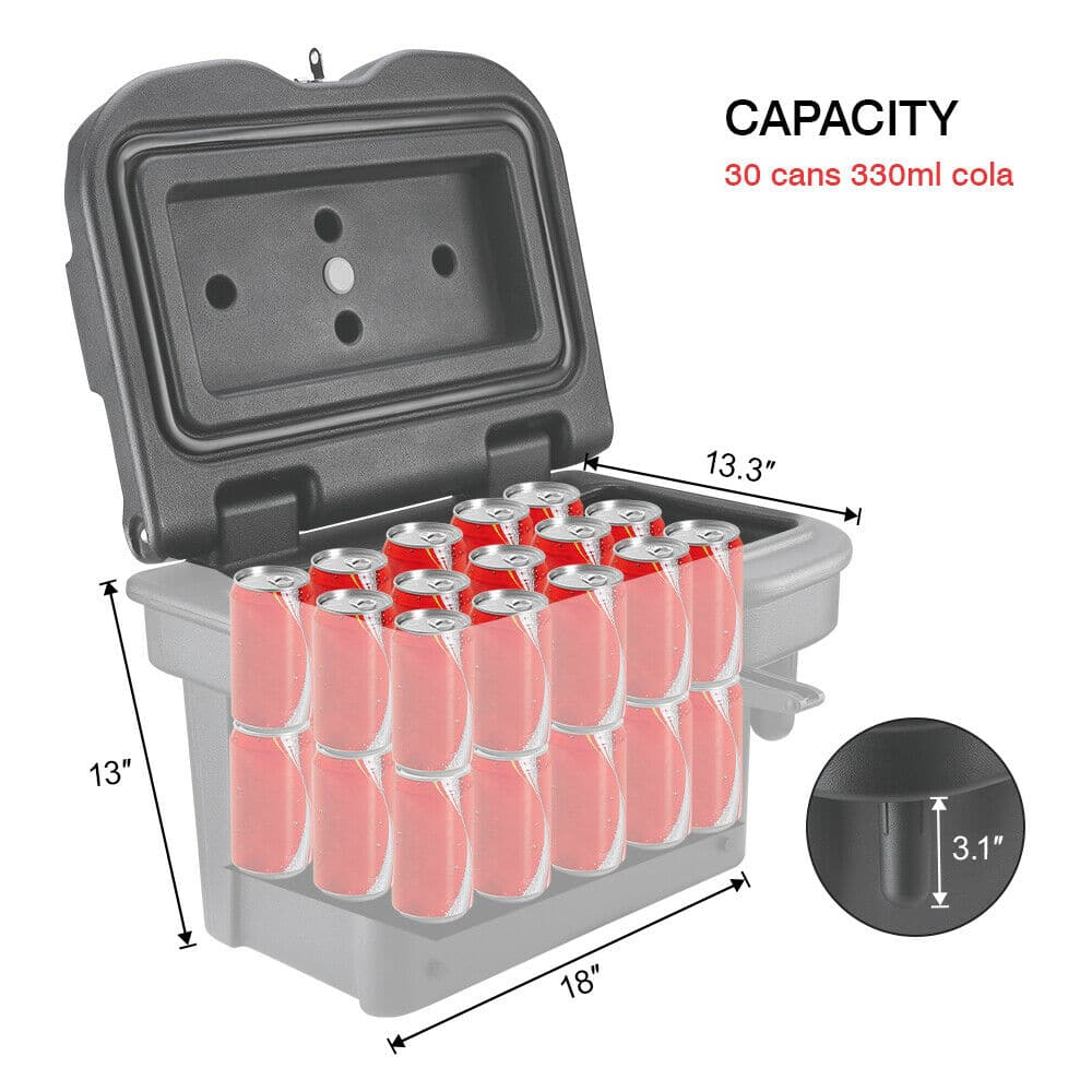 20L Cargo Storage Box for Polaris General 1000