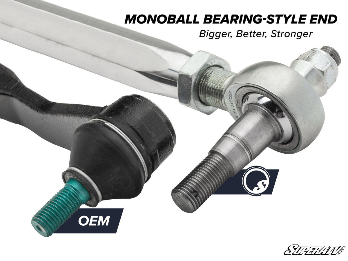 Can-Am Defender HD5 RackBoss 2.0 Billet Aluminum Hex Tie Rod Kit – fits Can-Am Defender HD5 (view 4)