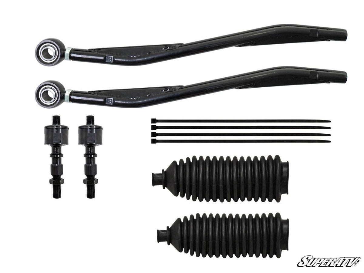 Polaris Ranger XP 900 Z-Bend Tie Rod Kit - Replacement for SuperATV Lift Kits – fits Polaris Ranger Crew XP 900