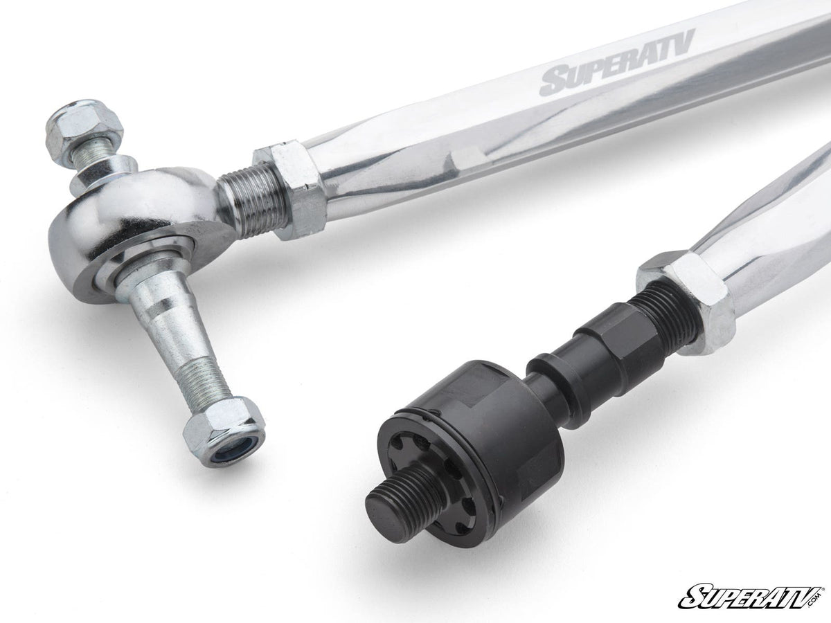 Polaris RZR Turbo S RackBoss 2.0 Billet Aluminum Hex Tie Rod Kit – fits Polaris RZR XP Turbo S