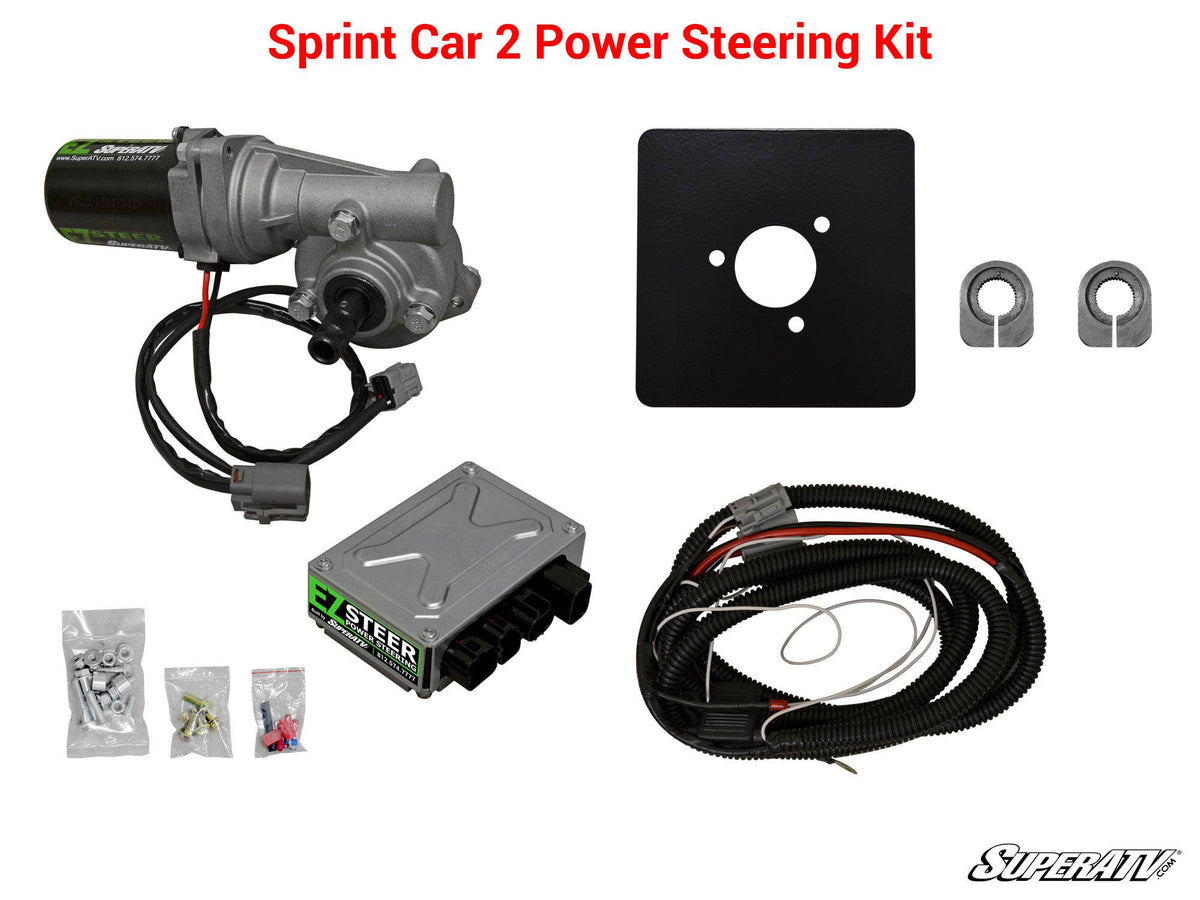 Universal Sprint Car Power Steering Kit (220 W) – fits Polaris Sportsman (view 2)