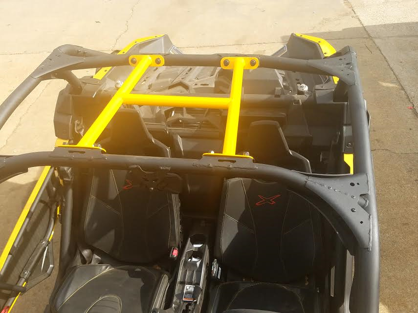 Rage Fab X3 flat halo bar detail