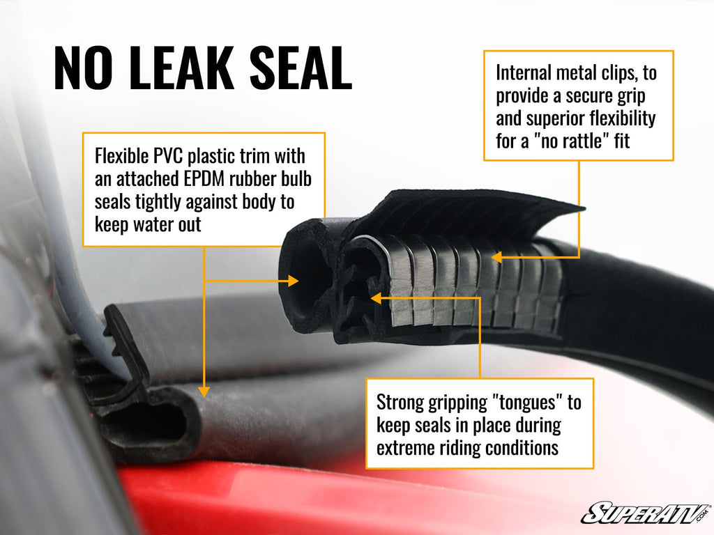 Polaris Ranger 900 Diesel Vented Full Rear Windshield – fits Polaris Ranger XP 900 (view 6)