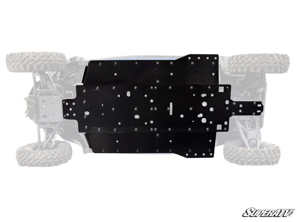 Yamaha Wolverine RMAX4 Full Skid Plate – fits Yamaha Wolverine RMAX4 1000 (2025+ Full-Size)