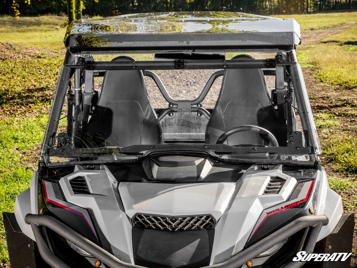 Yamaha Wolverine X2 1000 MaxDrive Power Flip Windshield – fits Yamaha Wolverine X2 1000 (view 4)