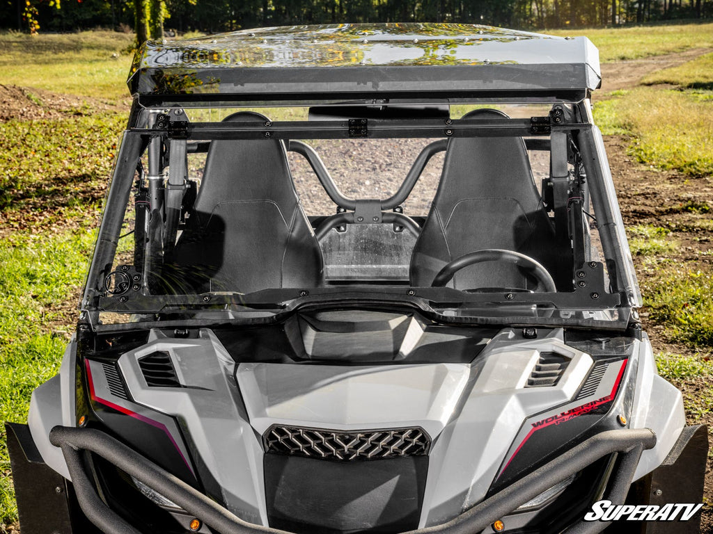 Yamaha Wolverine RMAX MaxDrive Power Flip Windshield