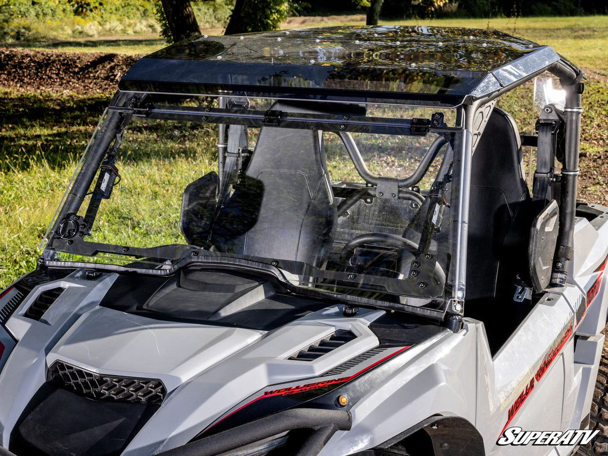 Yamaha Wolverine RMAX MaxDrive Power Flip Windshield